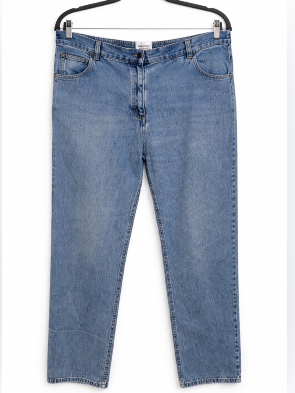 Vintage Main Street Blues Jeans High Rise 100% Cotton Mom Jean 90s